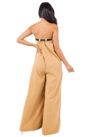 Palazzo Style Off the Shoulder Pant "Living my best life"