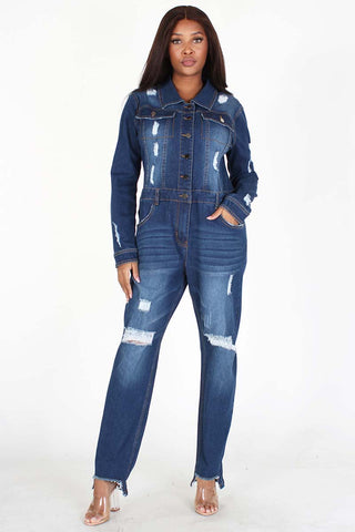 Jean Jumpsuit-Oversized  Regular