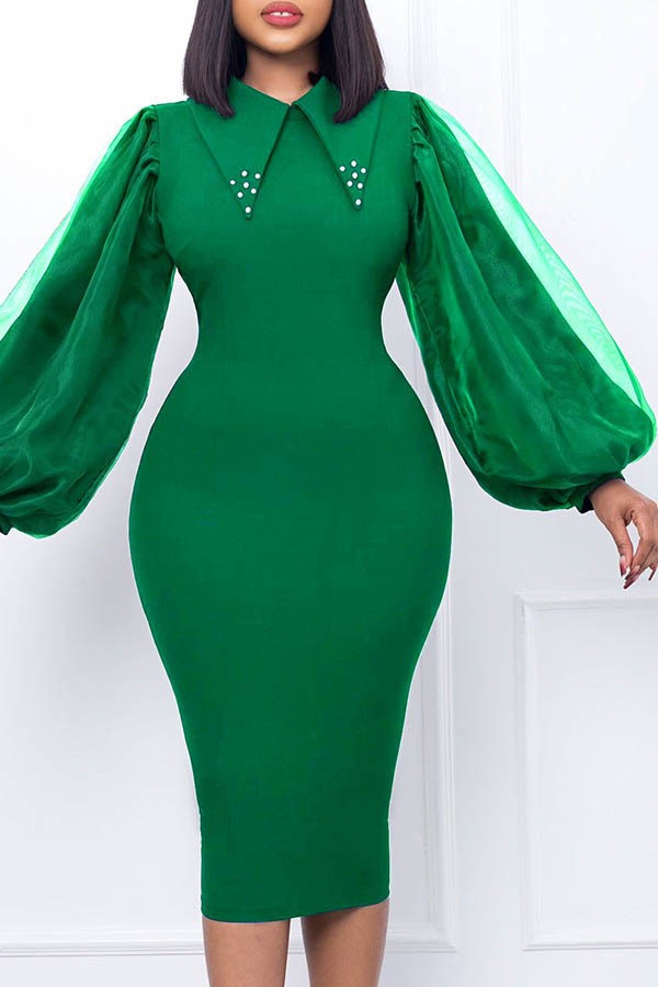 Sparkles" Emerald Green Dress with Satin Sleeves Ruby Red Glass Slipper Boutique Sparkles" Emerald Green Dress with Satin Sleeves Ruby Red Glass Slipper Boutique