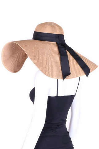 Big A Summer Hat with Bow